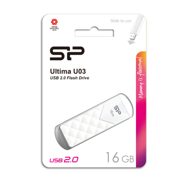 Logotrade promotional merchandise picture of: Pendrive silicon power ultima u03